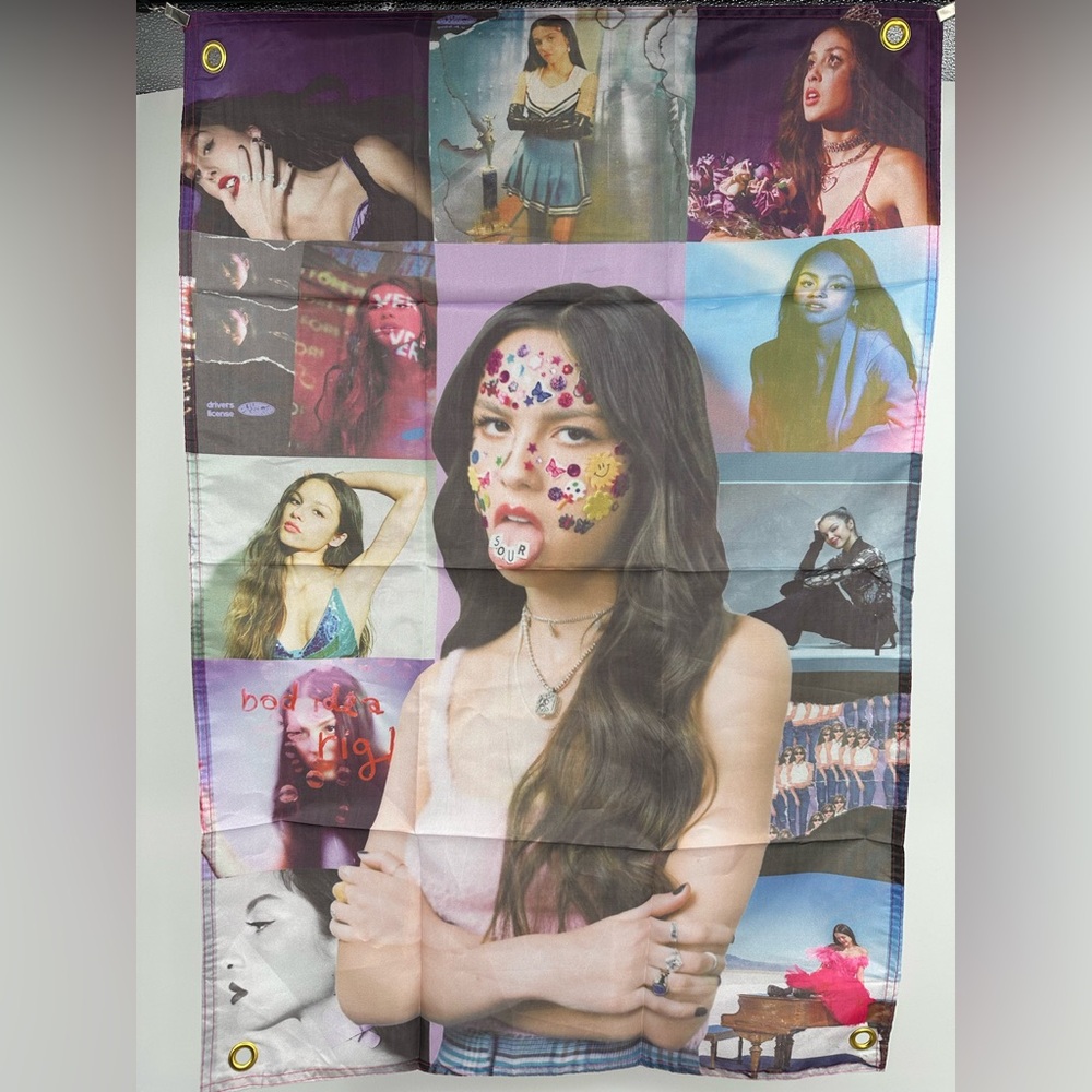 Olivia Rodrigo Music Flags 2X3 Ft